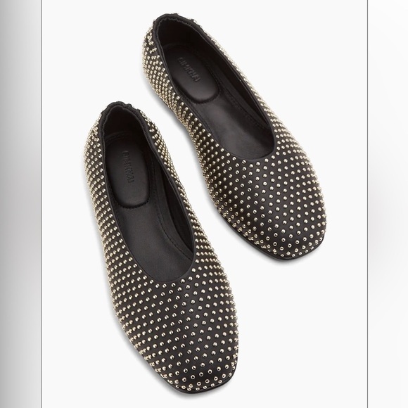 Simkhai Shoes - SIMKHAI Simkhai Shoes Flats Eden Studded Leather Flats size 10.5
